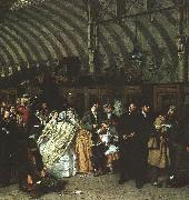 William Powell  Frith The Railway Station USA oil painting reproduction